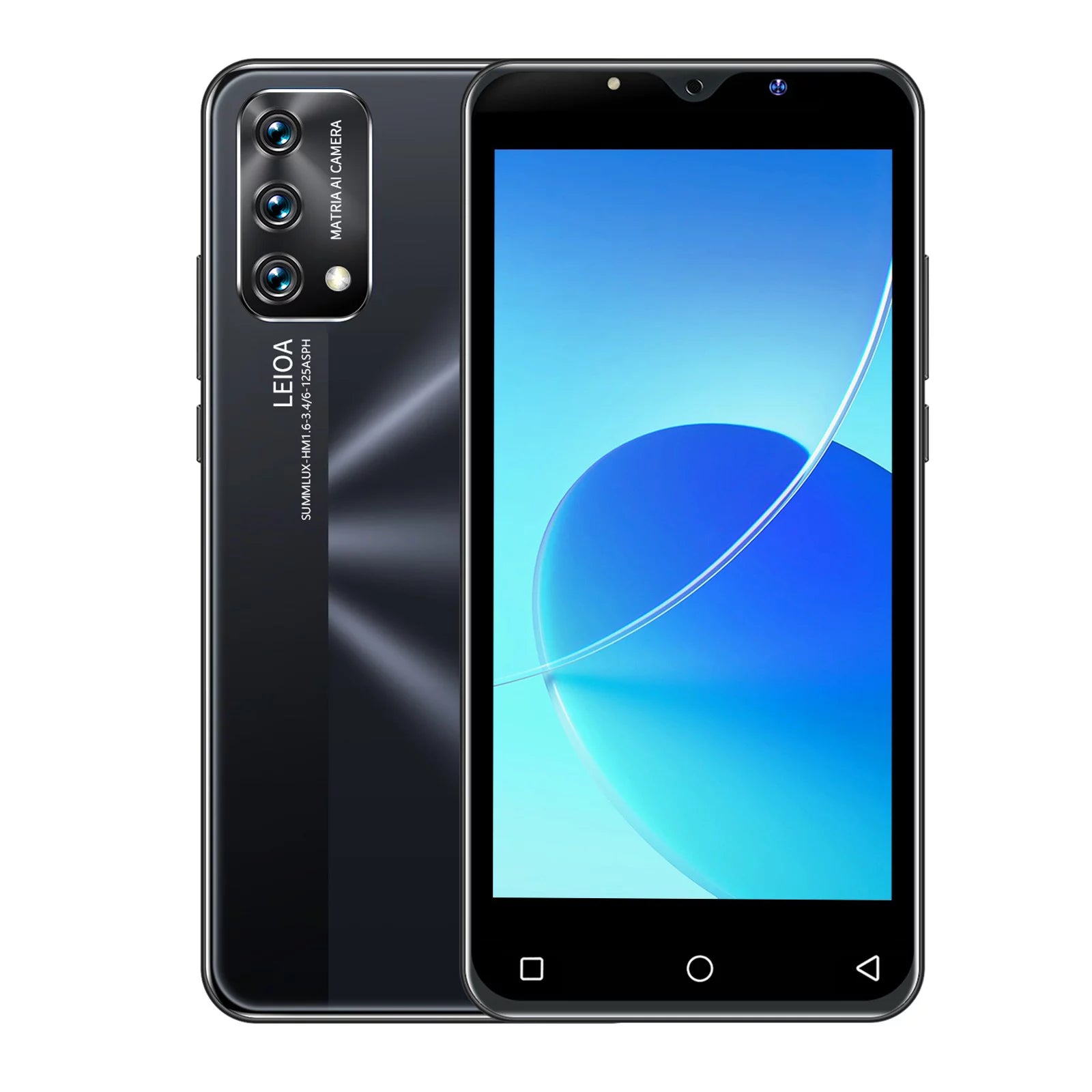 Unlocked Smartphone Dual SIM 5 Inch 3800mAh Face ID Fingerprint GSM 3G E351