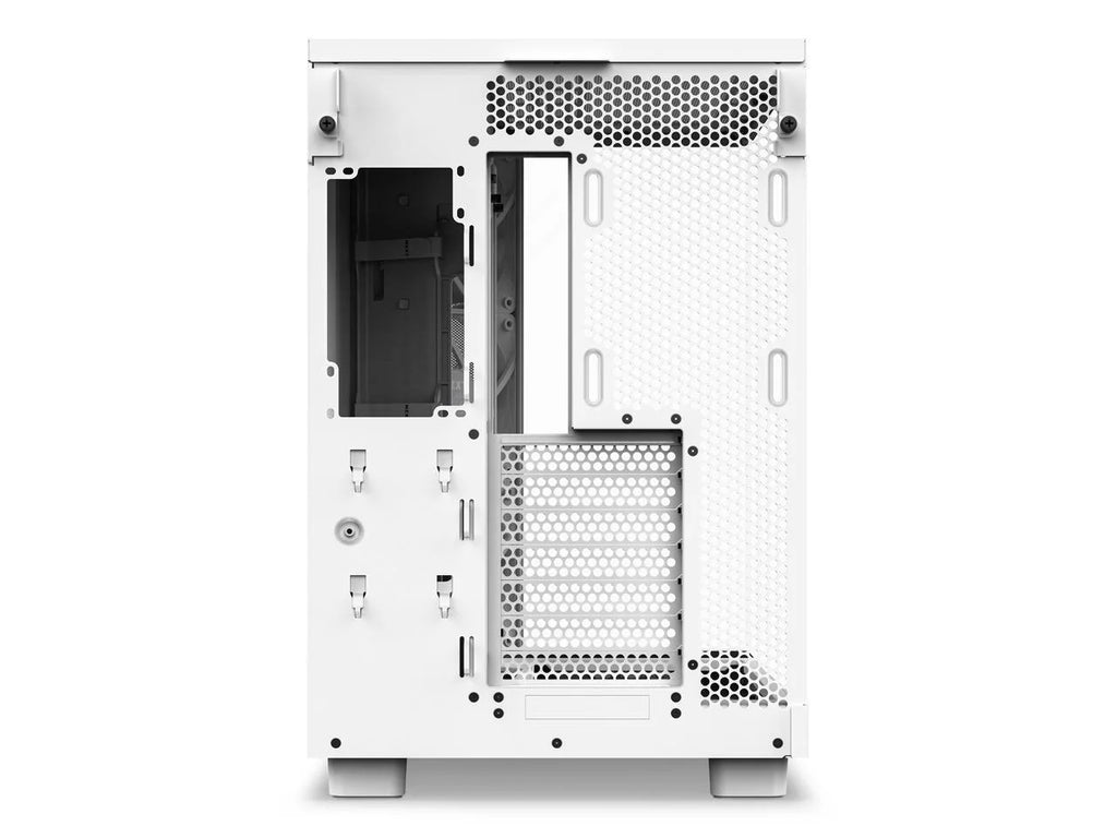 Compact Dual-Chamber Mid-Tower Airflow Case, White P7047