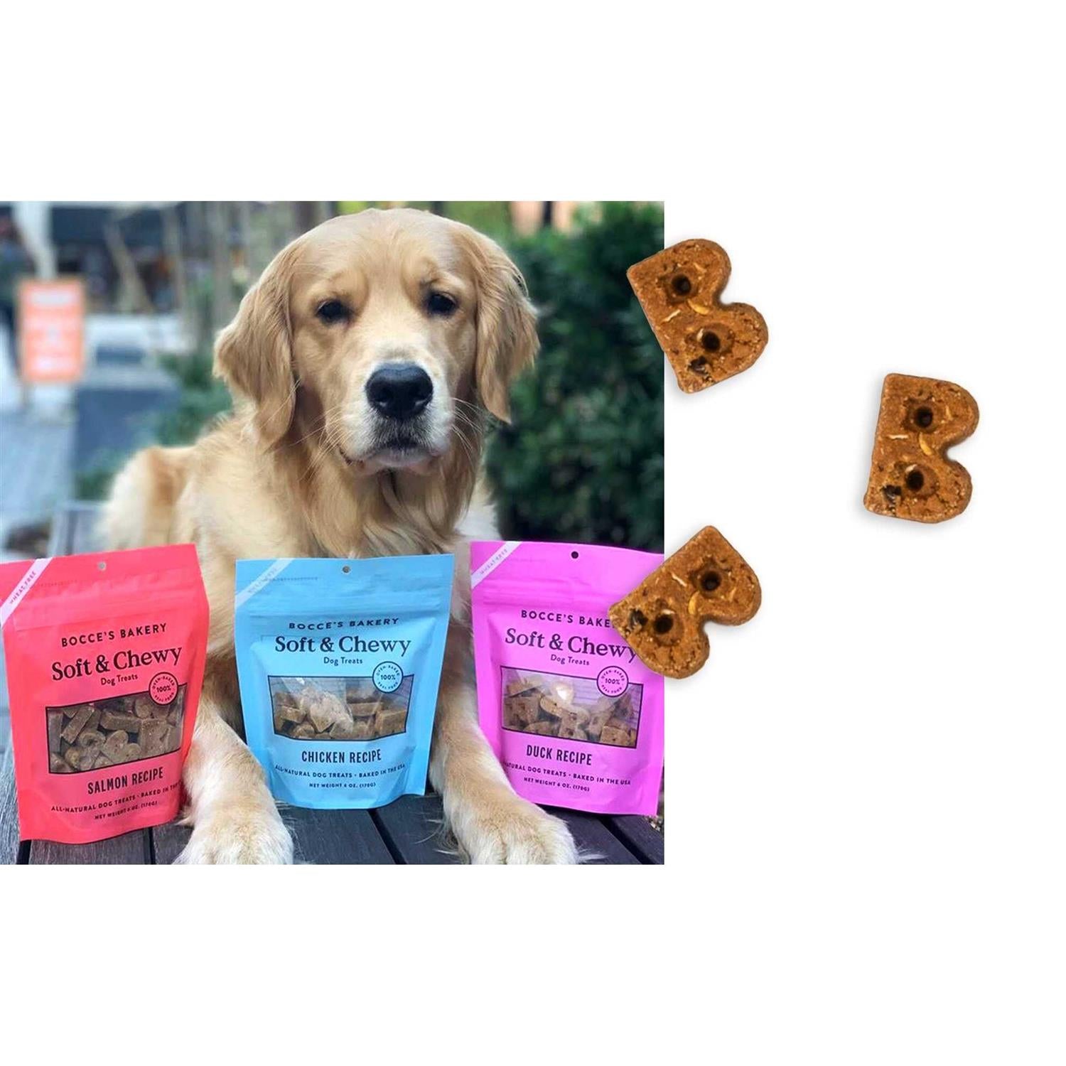 Soft & Chewy Peanut Butter & Banana Dog Treats N605658
