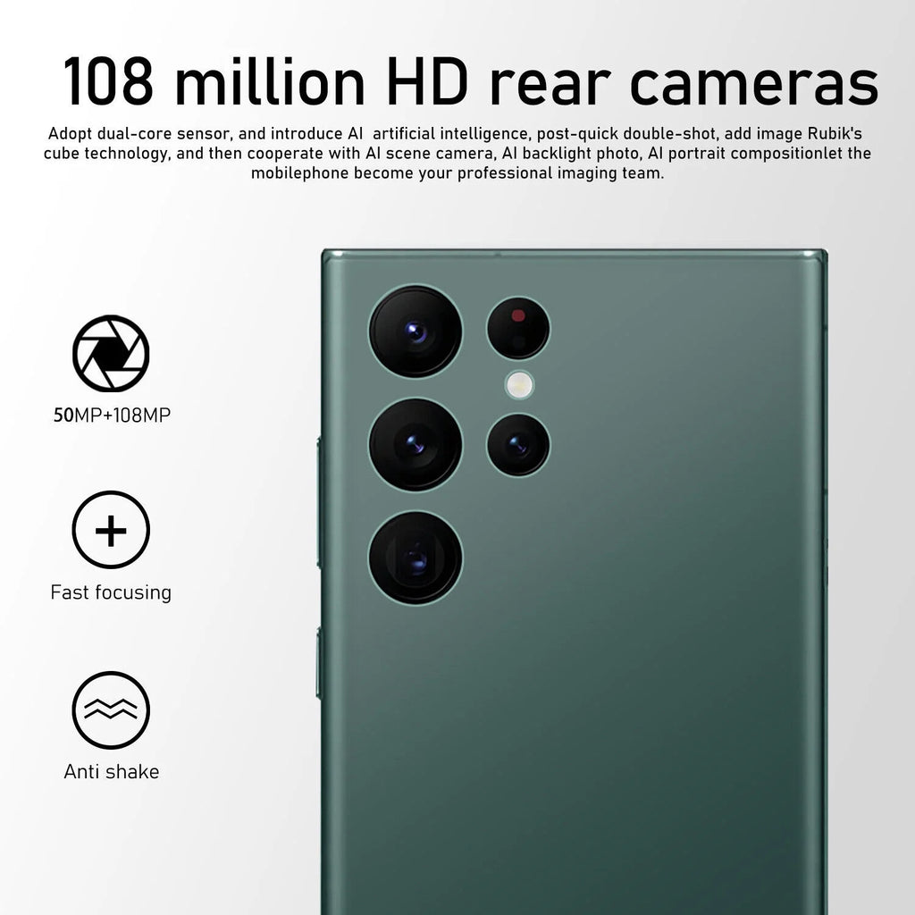 7.3" Smartphone 3GB+64GB Unlocked Android 13 R871