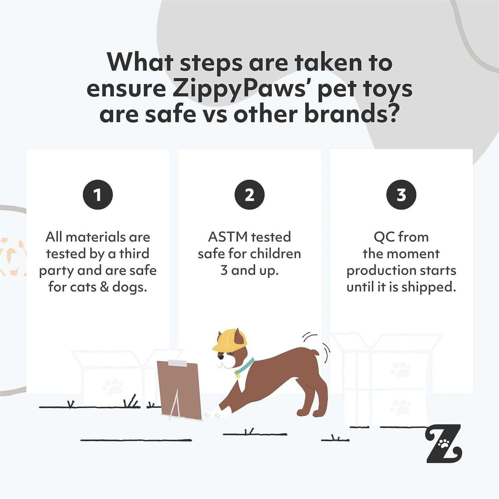 Milk and Cookies Dog Toy Z76079