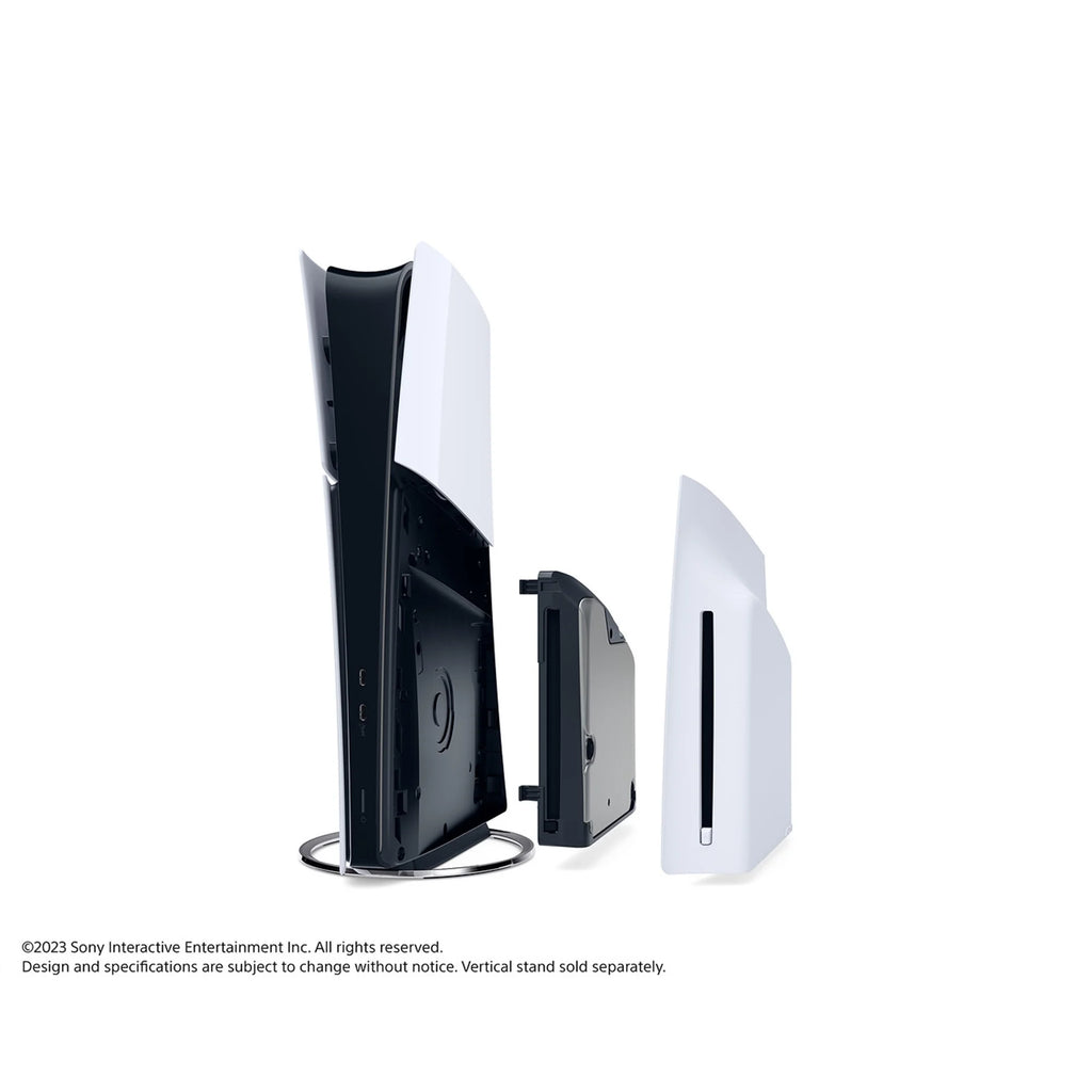 PS5 Slim Disc Edition 1TB Gaming Console with Spider-Man 2 Bundle and Controller Charger O60381