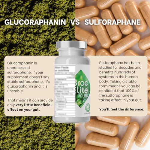 Broccoli Supplement with Stabilized Sulforaphane Extract, 30 Vegetable Capsules M6027
