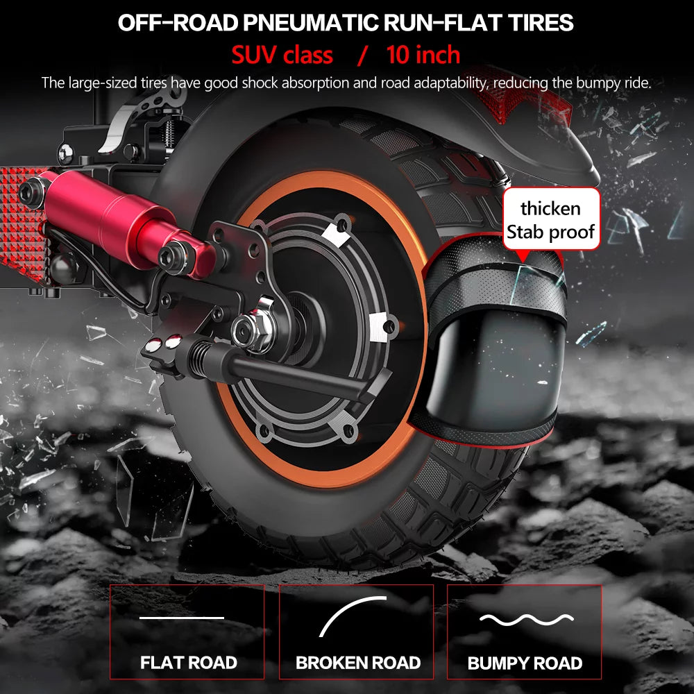 Electric Scooter 28 mph, 25 Miles Range, 700W, 10" Tires, Foldable A877022