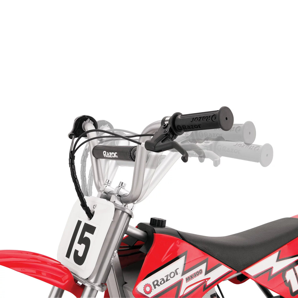 24V Electric Toy Motocross Motorcycle Dirt Bike, Red V8061