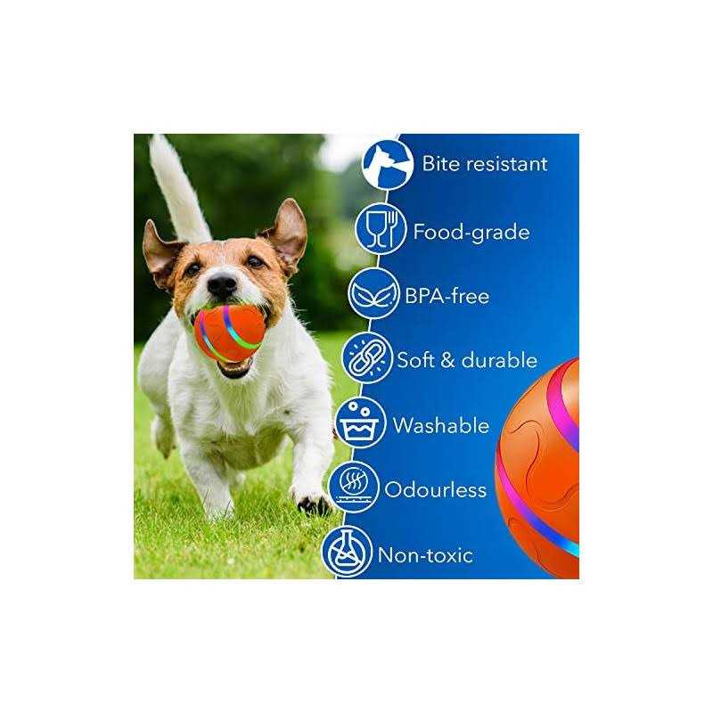 Interactive Dog Ball Toy with USB Charging and LED Lights F7587