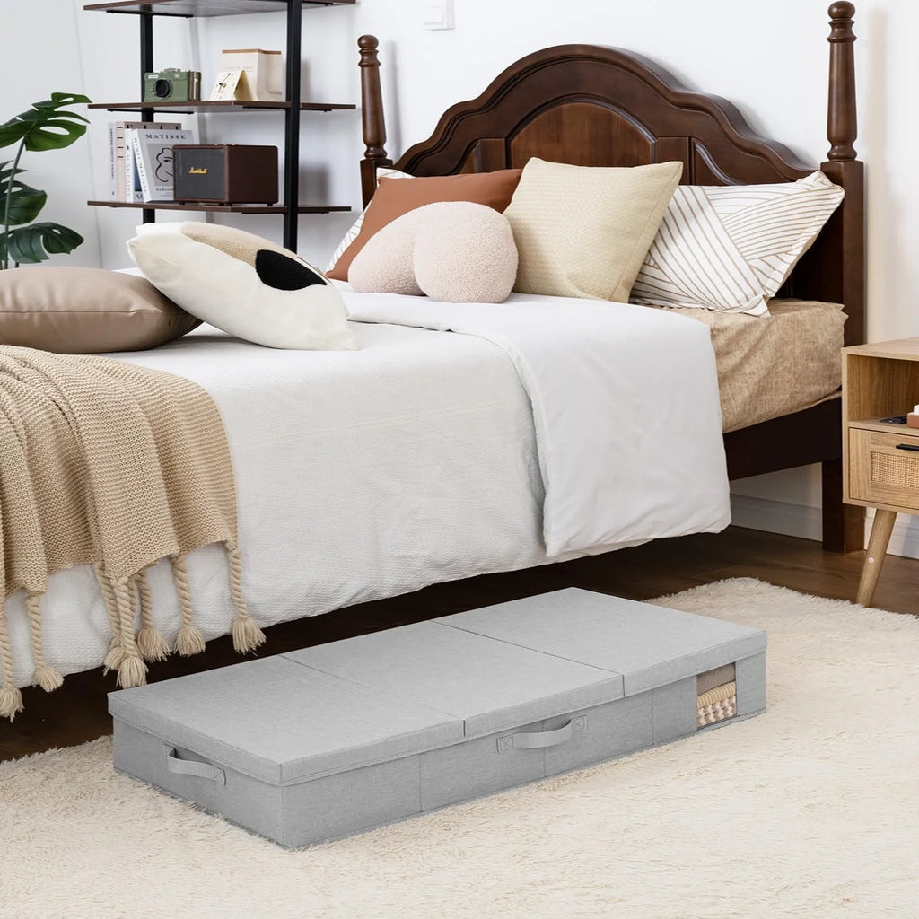 Under Bed Storage Bins with Lids and Handles U235