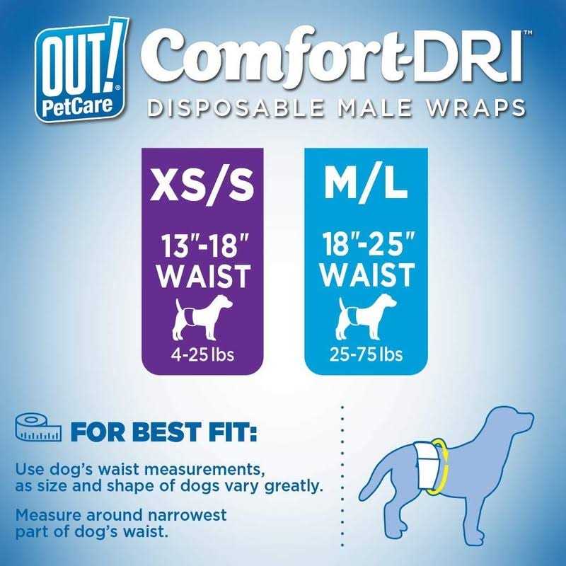 Disposable Male Dog Diapers B27375