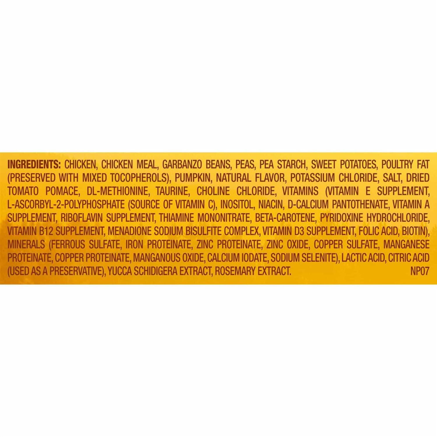 Grain Free Chicken Dry Dog Food W34893