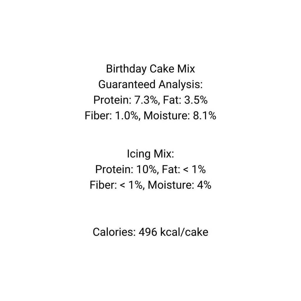 Dog Birthday Cake Kit Y26298