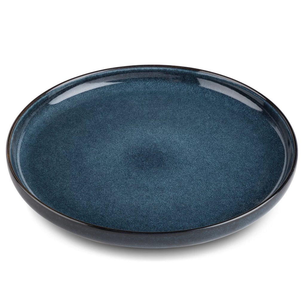 12-Piece Stoneware Dinnerware Set, Atlantic Blue N235592