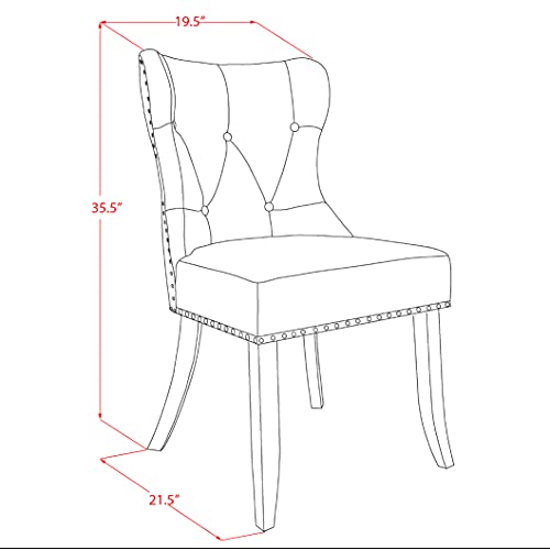 9 Piece Dining Room Table Set with Rectangle Table and 8 Chairs F385241