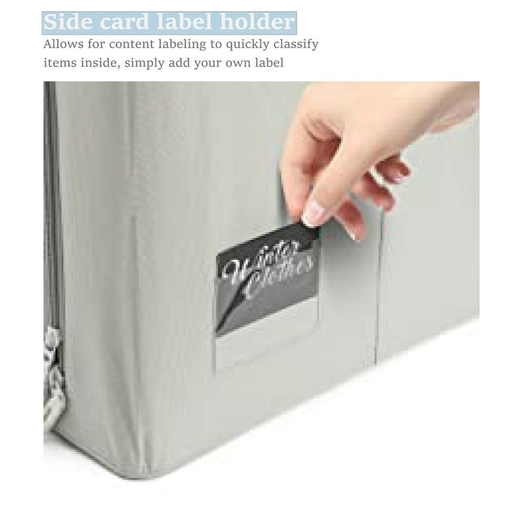 Stackable Clothes & Blanket Storage Bags - Underbed & Closet Organizer (2-Pack) M57322