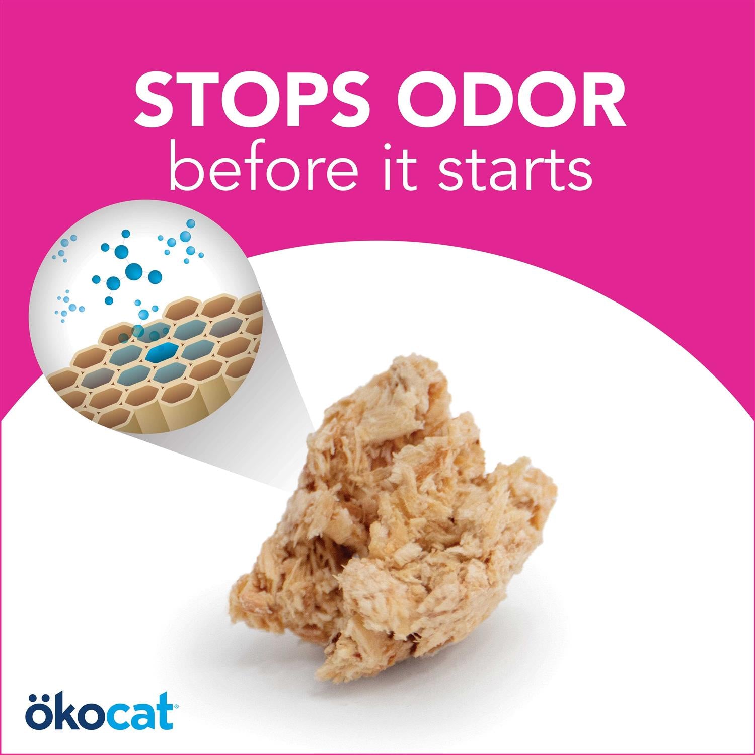 Super Soft Clumping Wood Cat Litter C26352