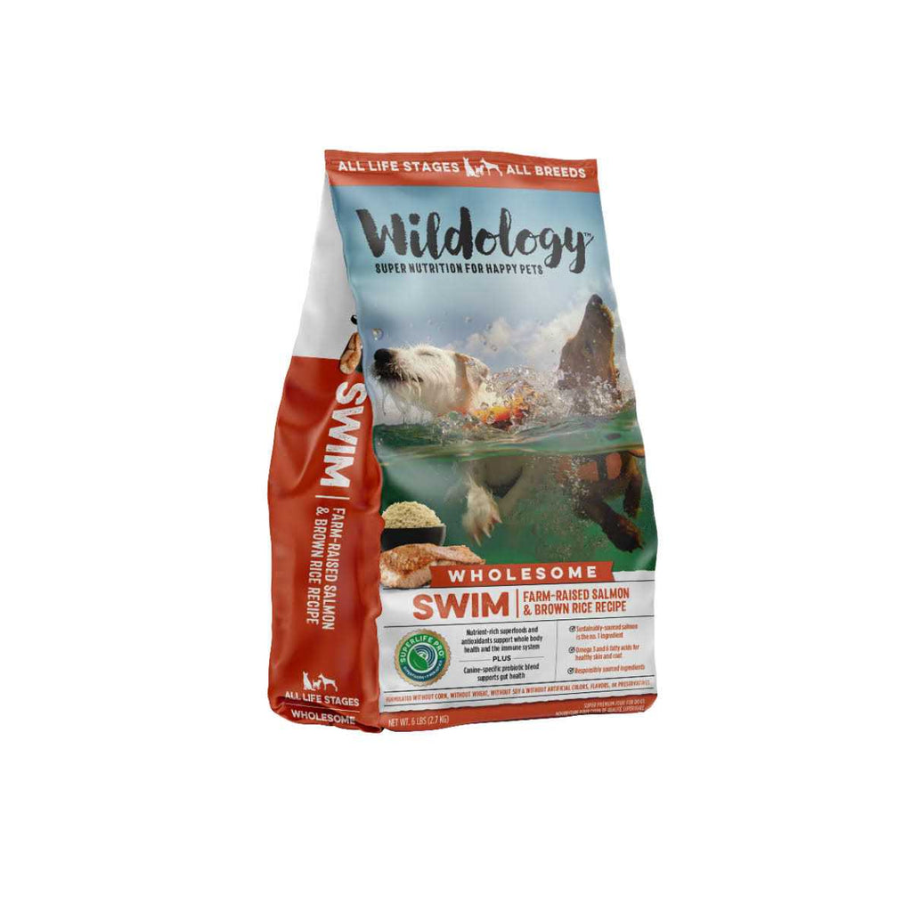 Farm-Raised Salmon & Brown Rice Dog Food Z2127