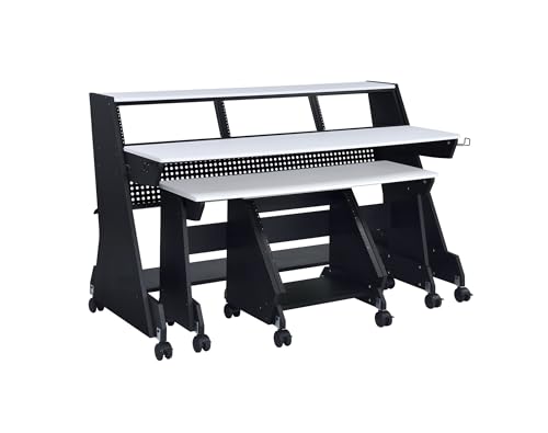 88 Keys Music Studio Desk Workstation with Rack Cabinet R2214