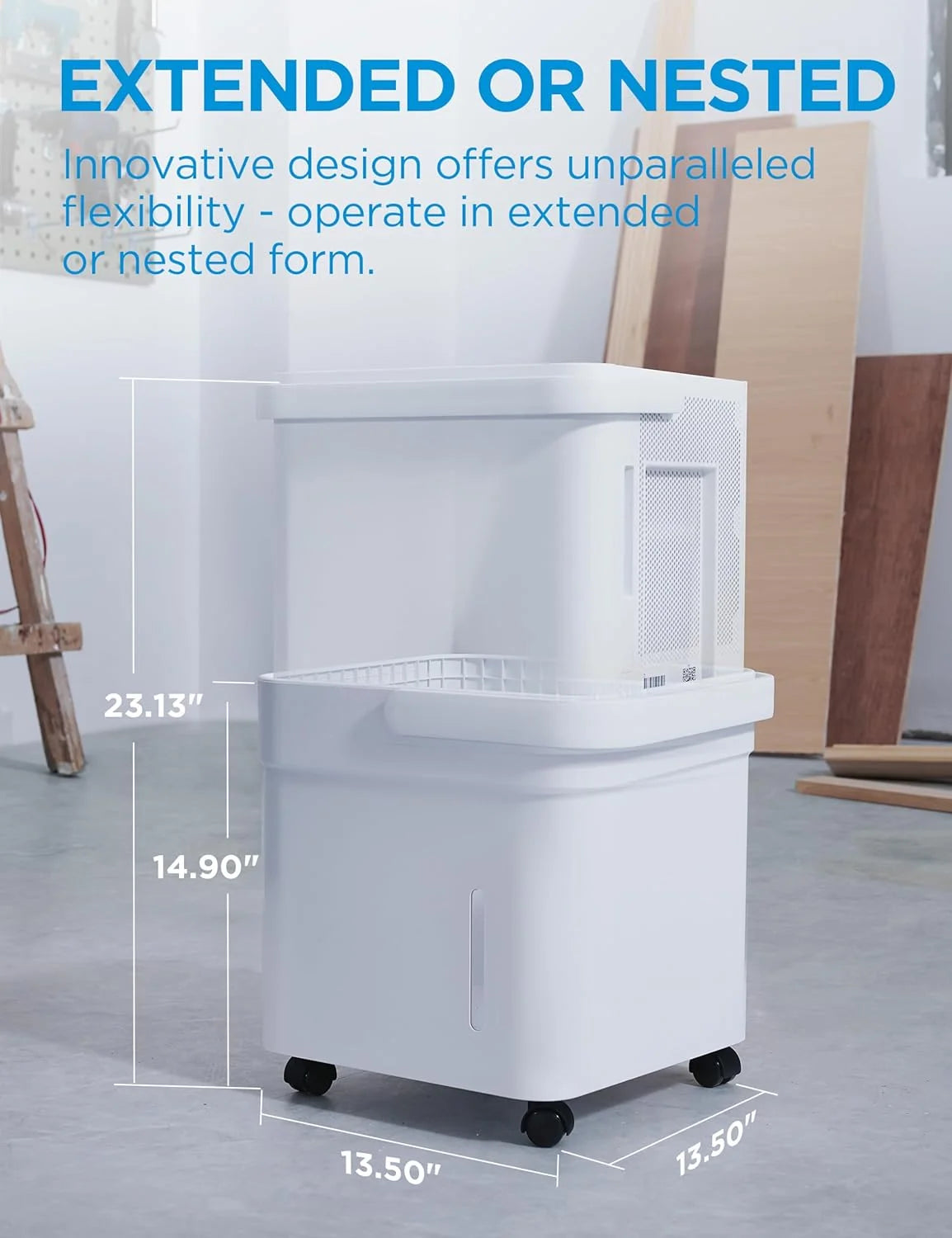 Smart WiFi Dehumidifier, 20-Pint, 2,000 sq. ft. Coverage G35587