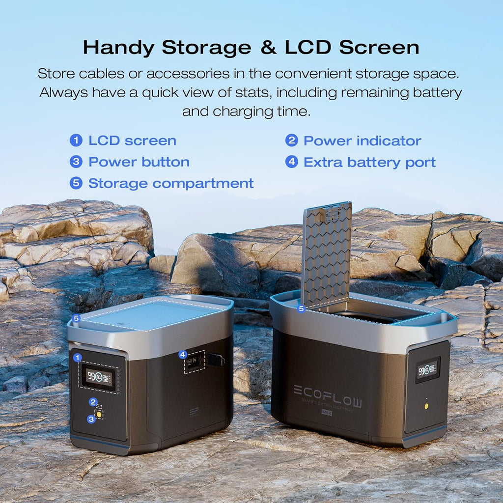 Portable Power Station Extra Battery 2048Wh LiFePO4 Z69070