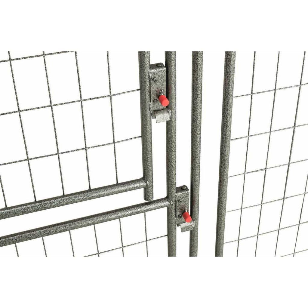 Outdoor Dog Kennel with Cover X7383