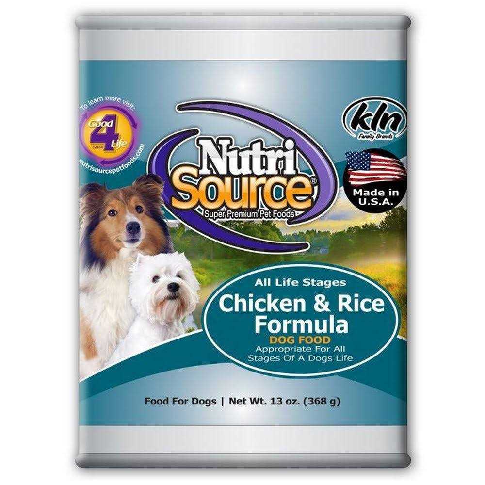 Adult Chicken & Rice Canned Dog Food E36836