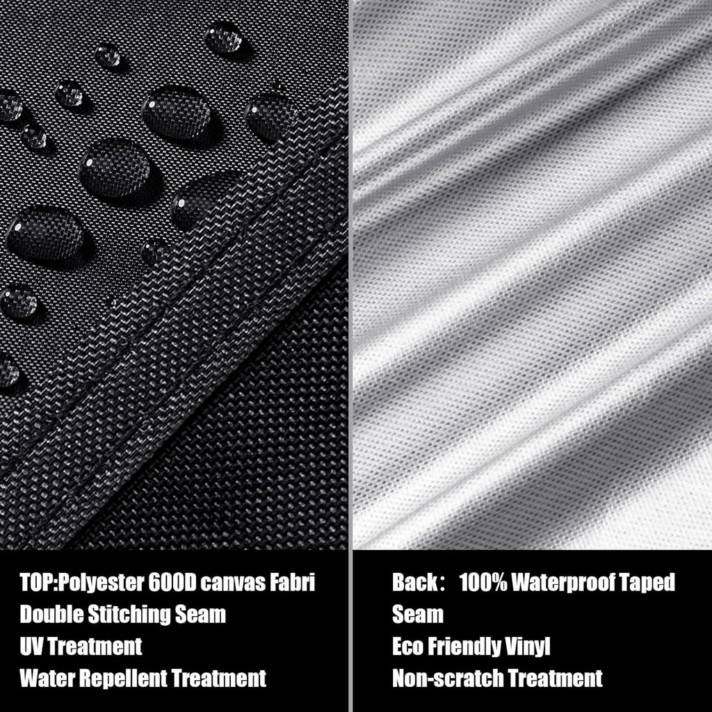 Outdoor Sofa Cover Waterproof Heavy Duty 600D for Sectional Set O8777