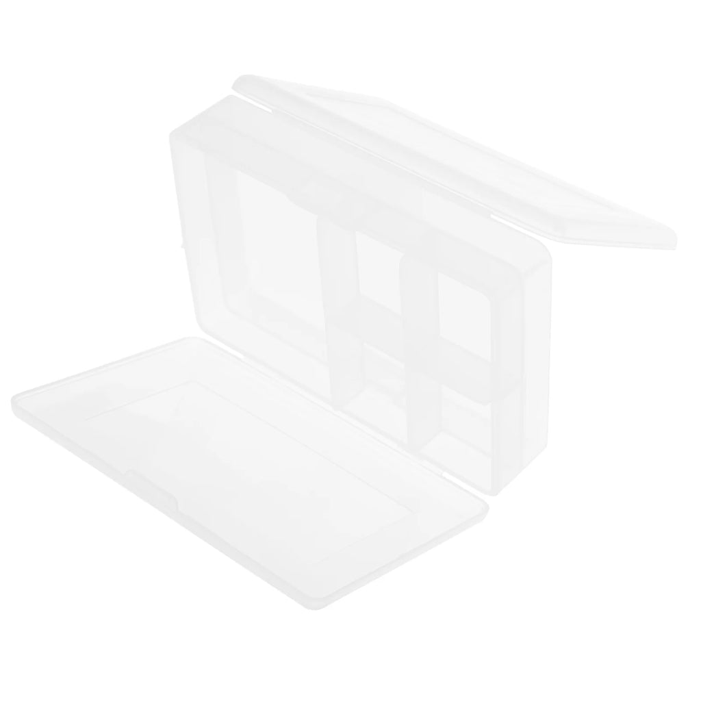 Clear Storage Boxes with Lids, 4 Pack B157552