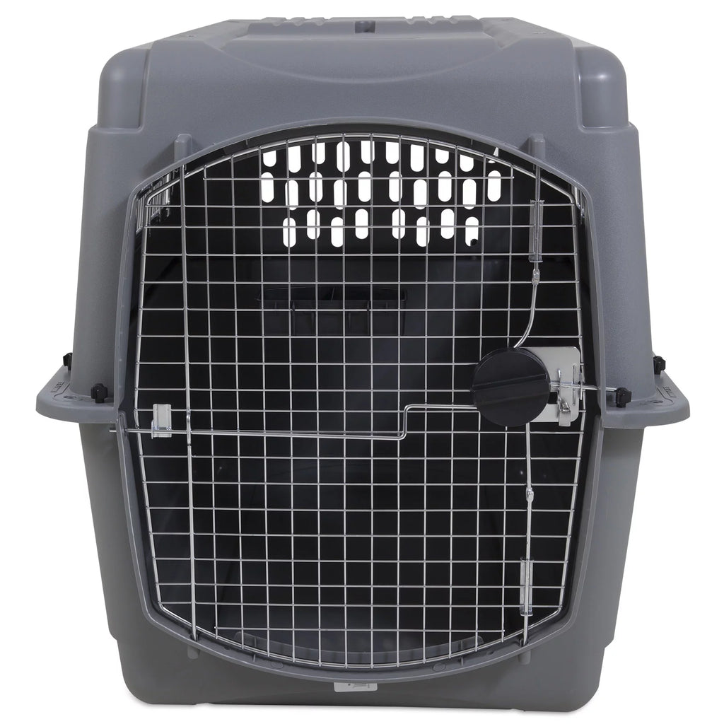 Dog Crate Travel Carrier for Large Dogs, Gray Z35694