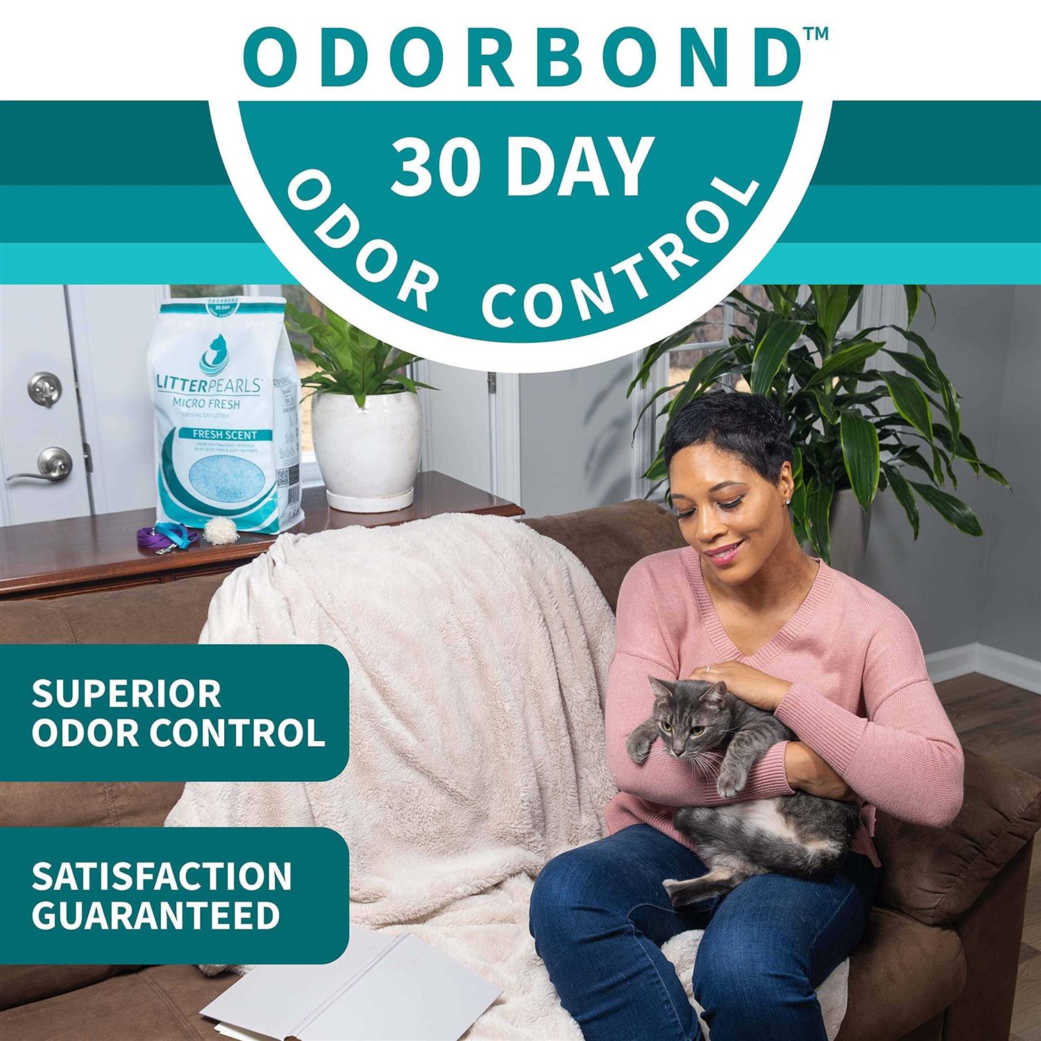 Crystal Cat Litter with Odor Control U254
