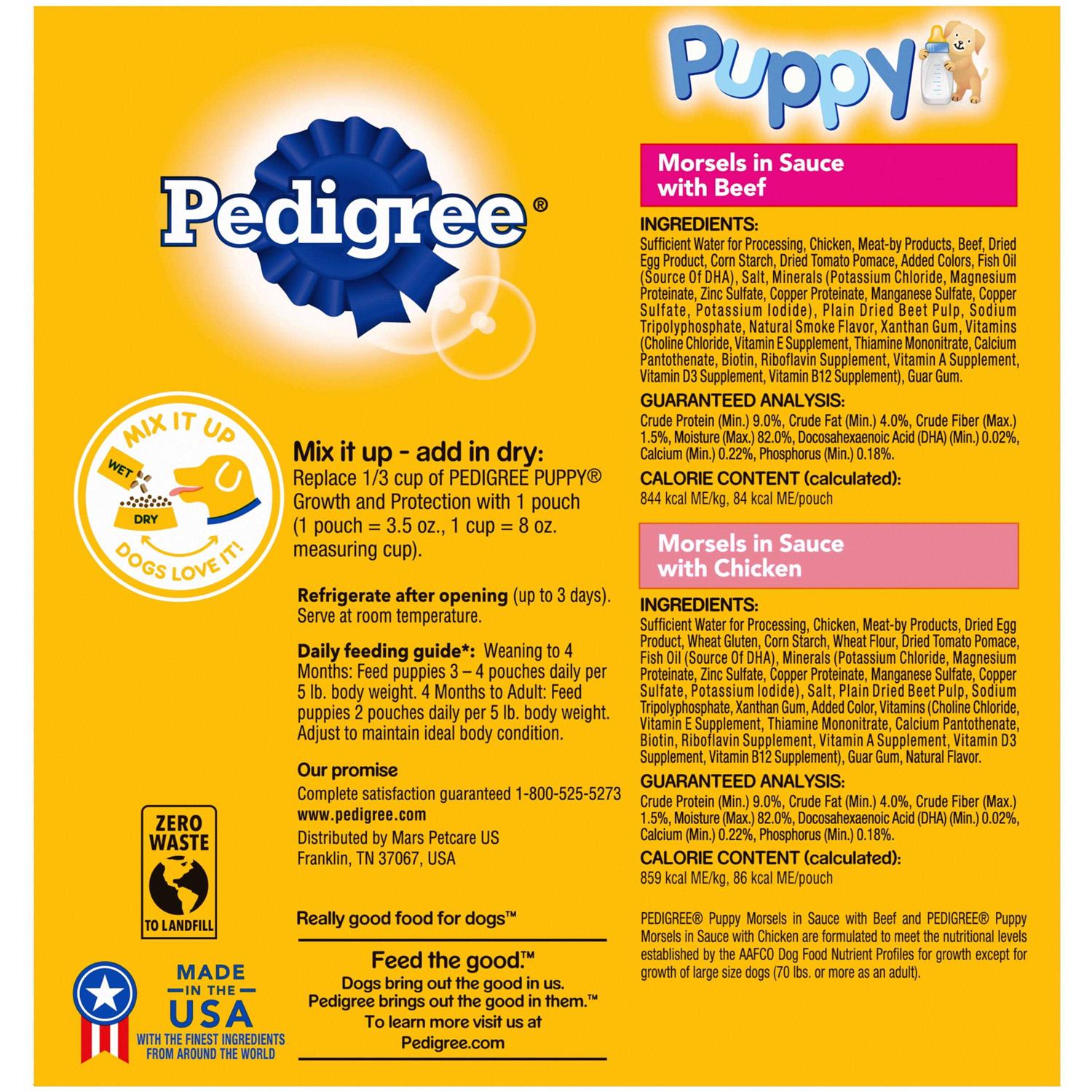 Puppy Chicken Wet Dog Food W3750
