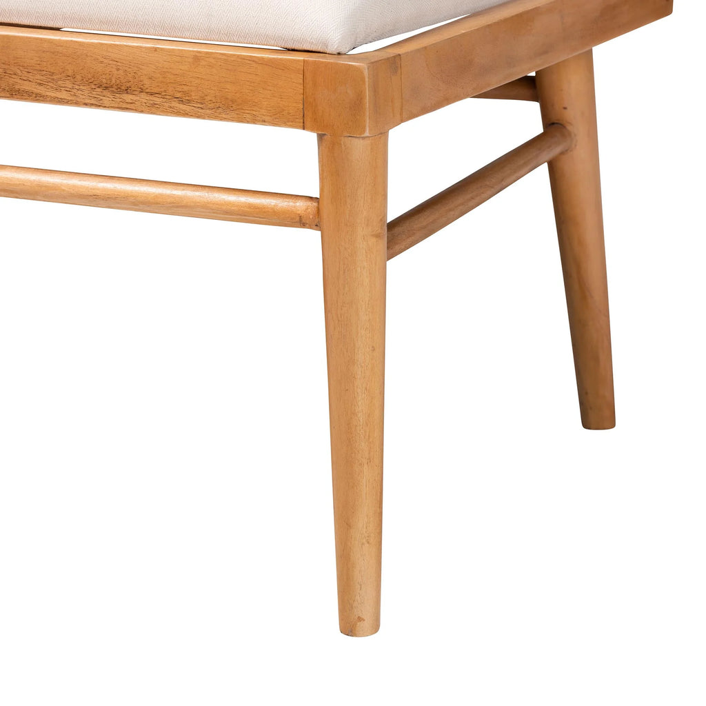 Boho Dining Nook Banquette Set, 2-Piece, Brown H873