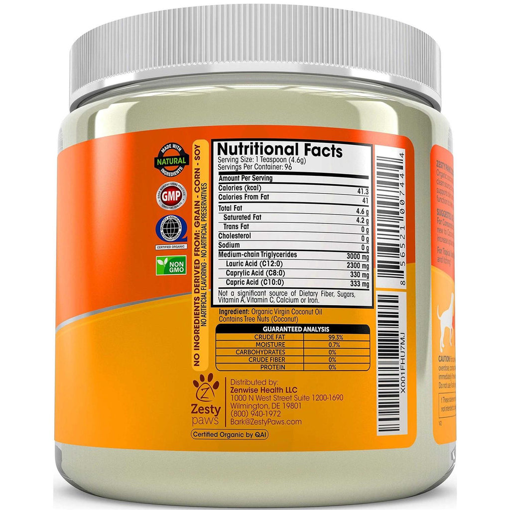 Organic Coconut Oil for Dogs E411723