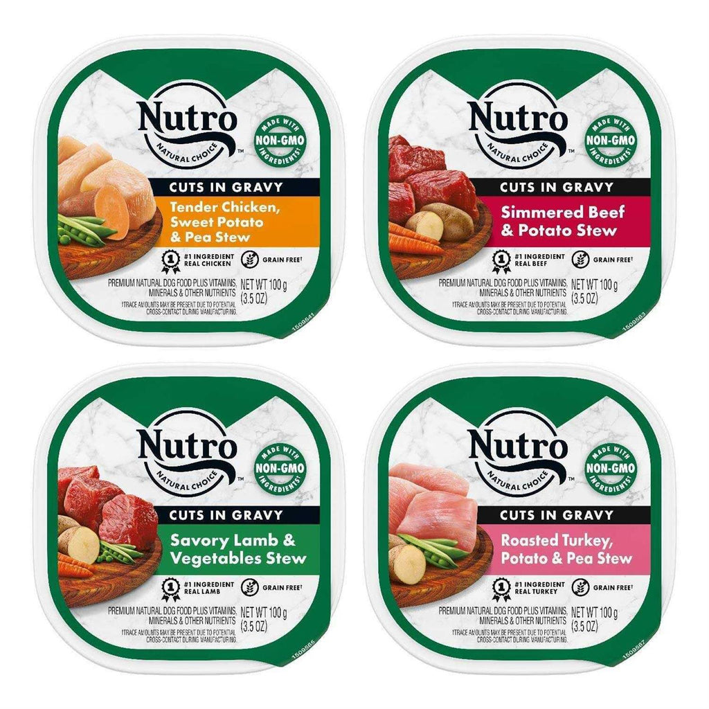 Grain Free Cuts in Gravy Variety Pack Adult Wet Dog Food L536