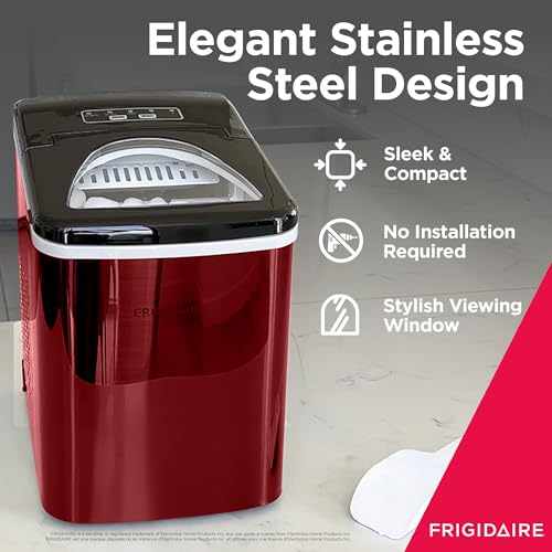 Countertop Ice Maker, Compact, 26 lbs per Day, Stainless K1361