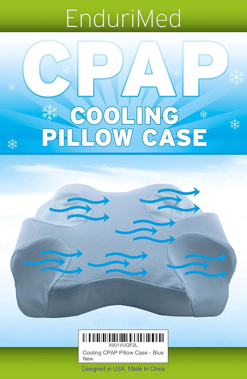 CPAP Pillow Bundle with Cooling Fabric Case for Side Sleepers K929973