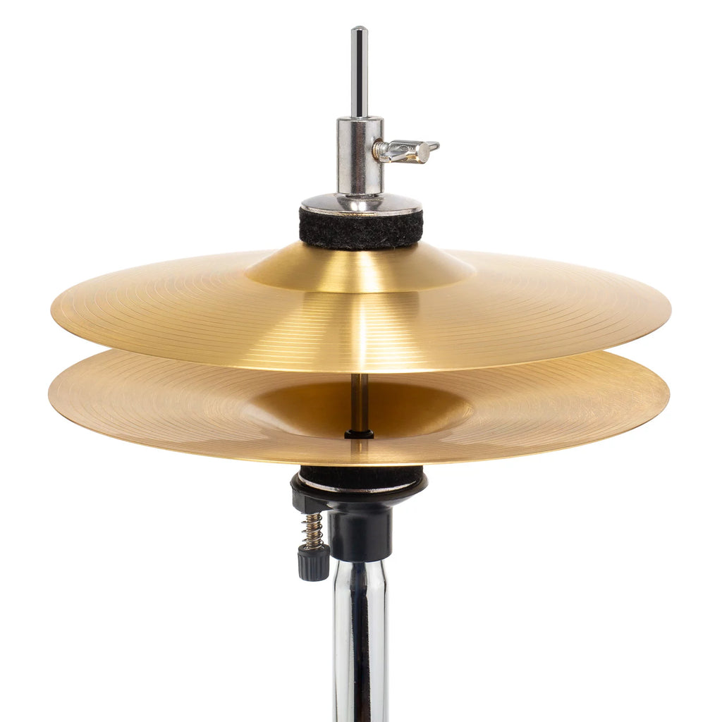 Junior Drum Set with Brass Cymbals and Adjustable Throne X28183