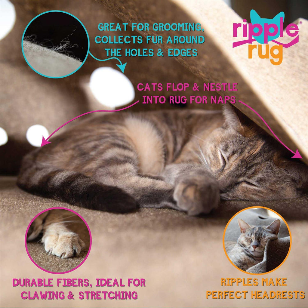 Ripple Rug Cat Activity Play Mat C4663
