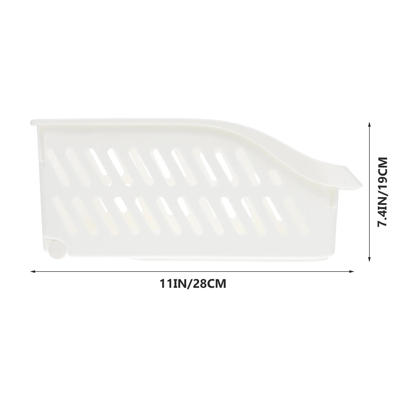 White Storage Basket Toy Bins O148209