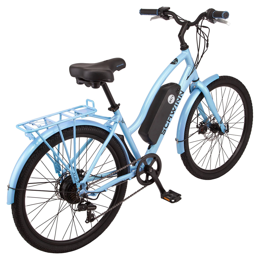 26" Electric Cruiser Bike for Adults, 7 Speeds G91849