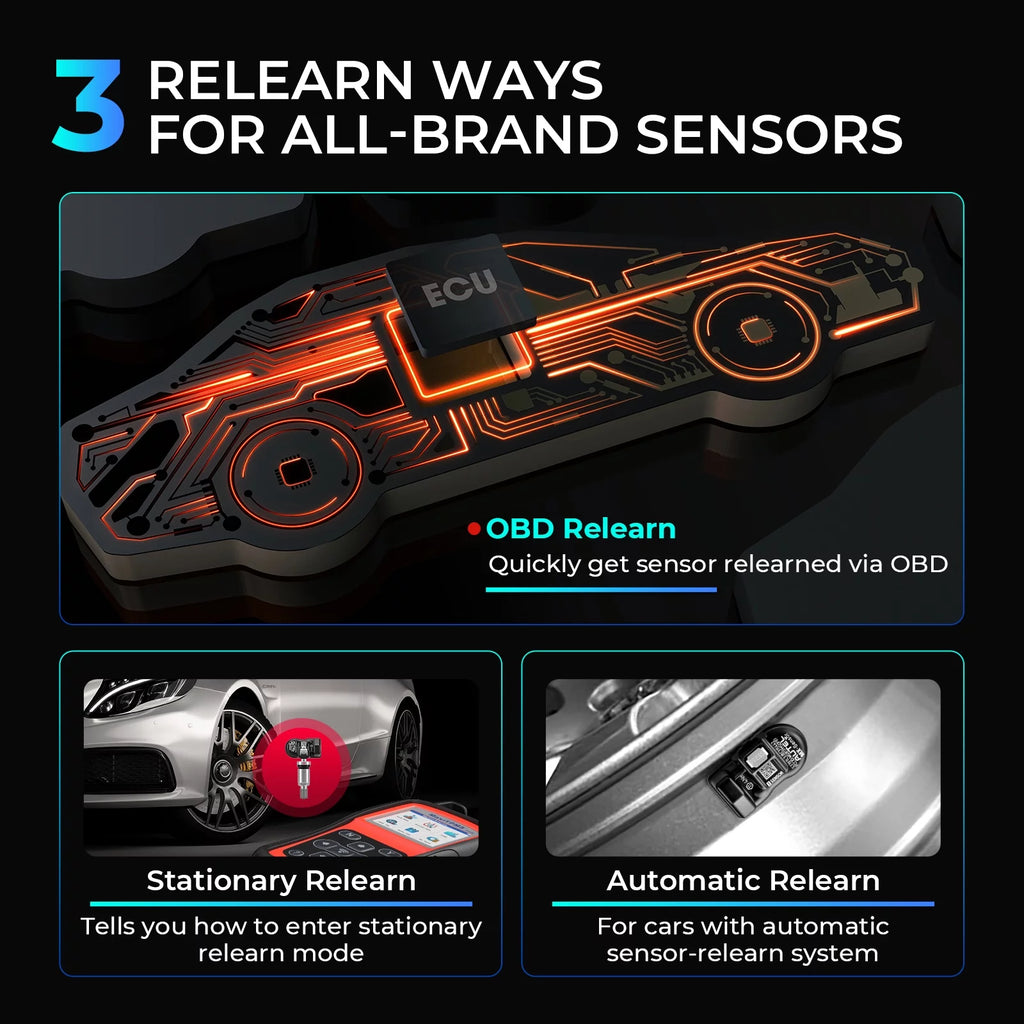 TPMS Programming Tool with Relearn and Diagnostic Scan Functions E131208