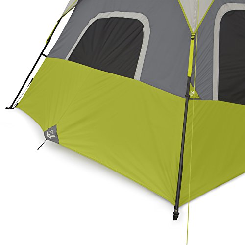 9 Person Instant Cabin Tent - 14' x 9', Green X768