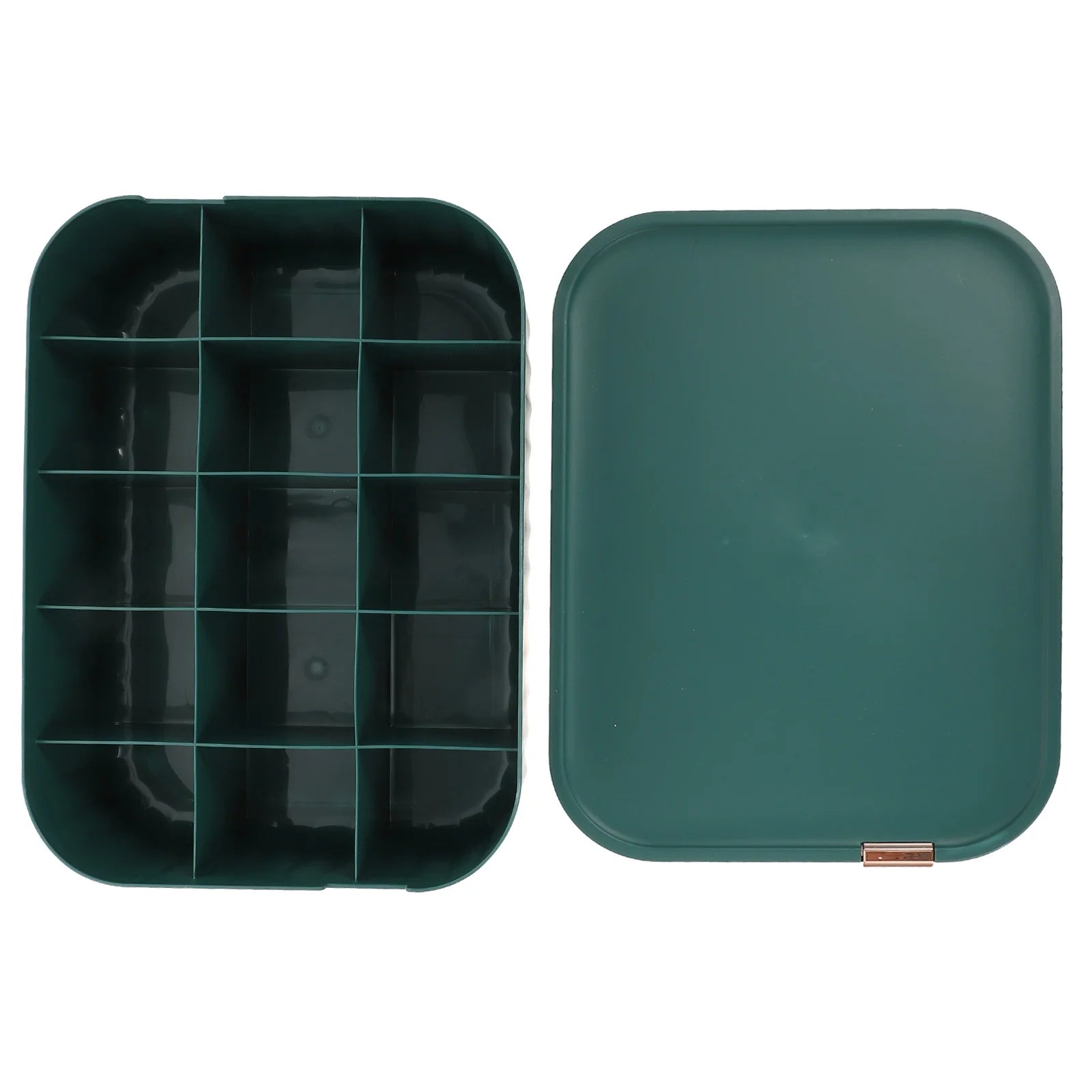 Underwear Drawer Storage Organizer Bin Box Green H647