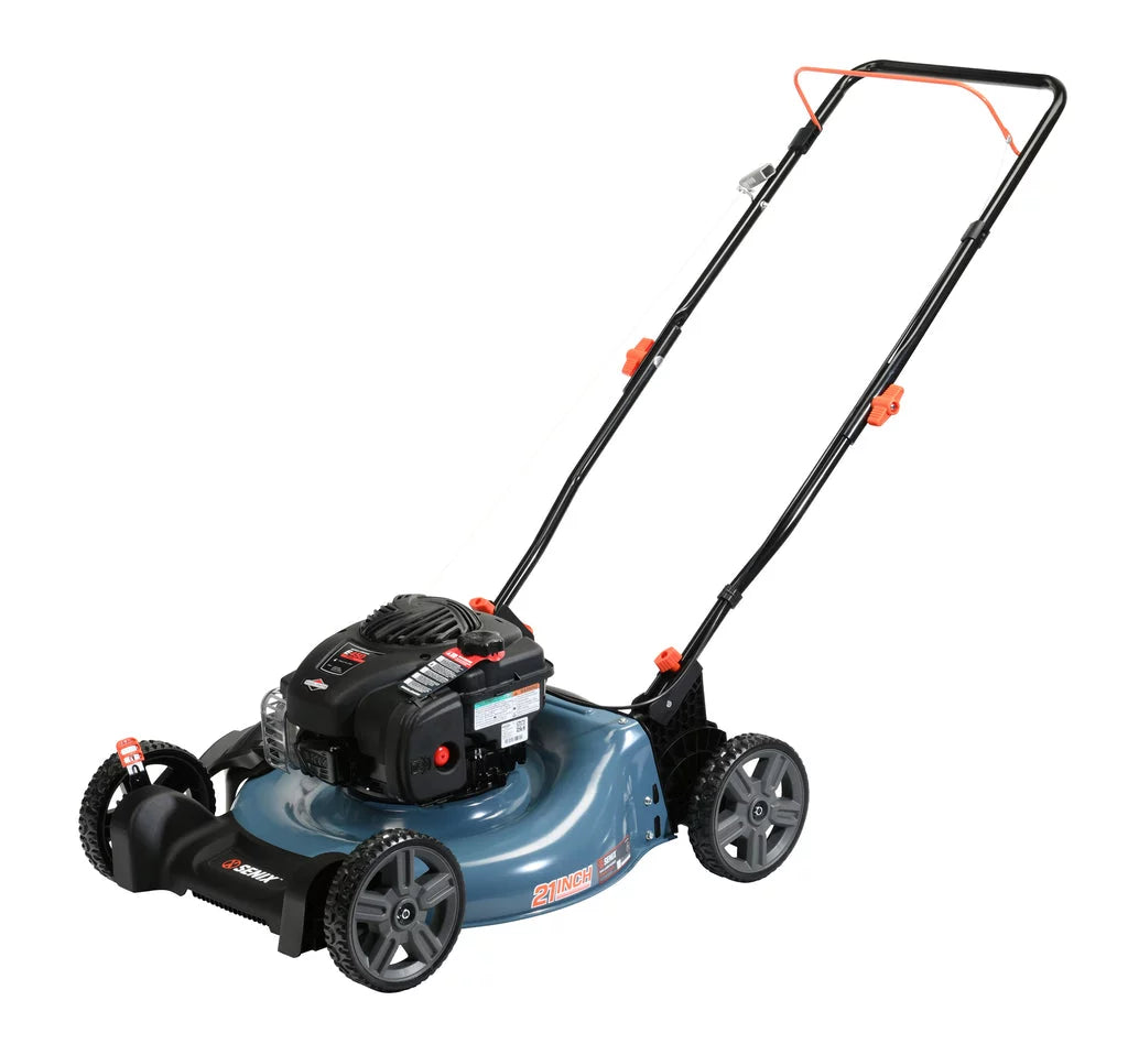21-Inch 125cc Gas Push Lawn Mower with Mulch & Side Discharge M595538