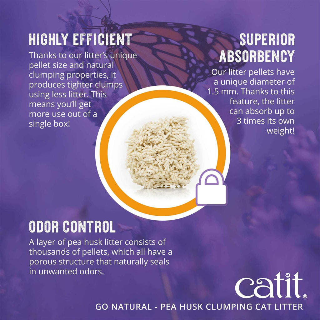 Pea Husk Clumping Cat Litter V217513