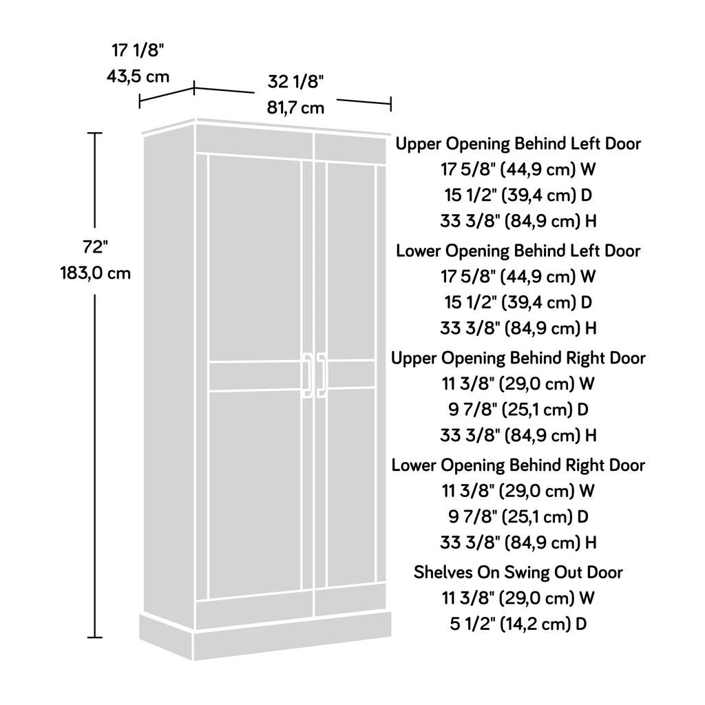 Storage Cabinet, Spring Maple Finish H7919