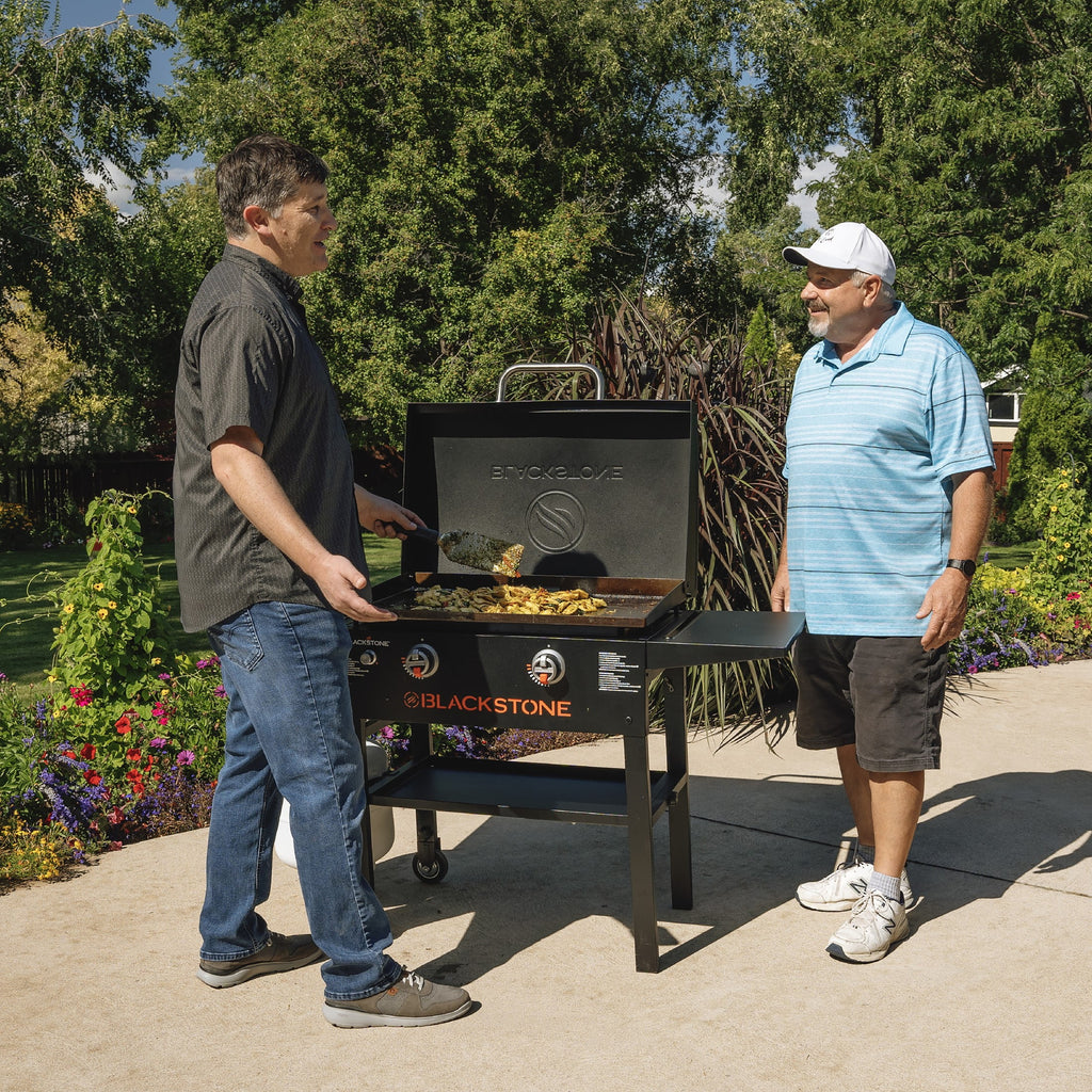 28" 2-Burner Propane Griddle with Hood D252
