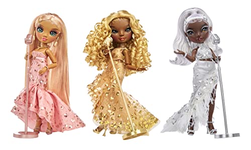 Posable Fashion Doll with 2 Designer Outfits and Vanity Playset H165