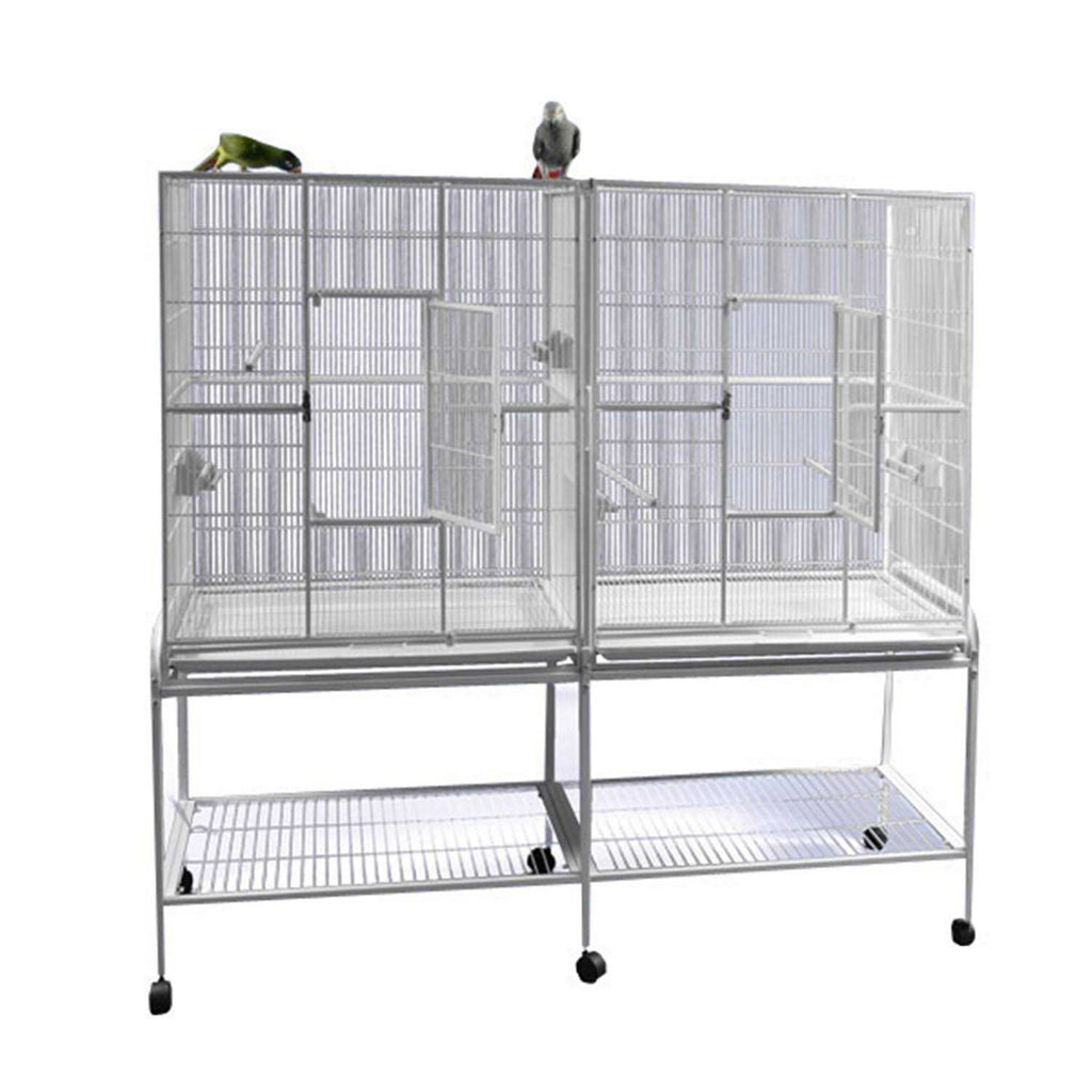 Double Flight Cage with Divider H435