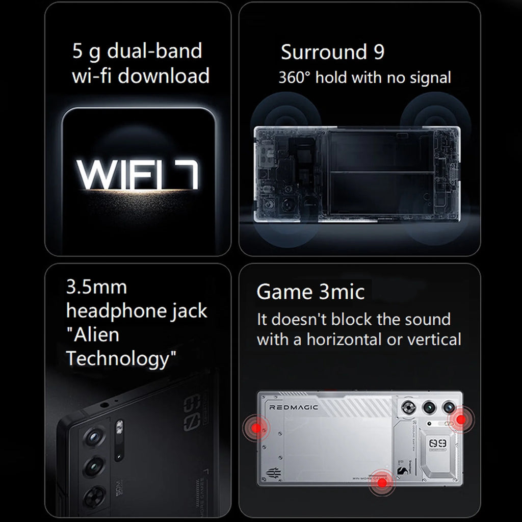 Gaming Smartphone, 120Hz AMOLED, 16GB+512GB, Unlocked D14028