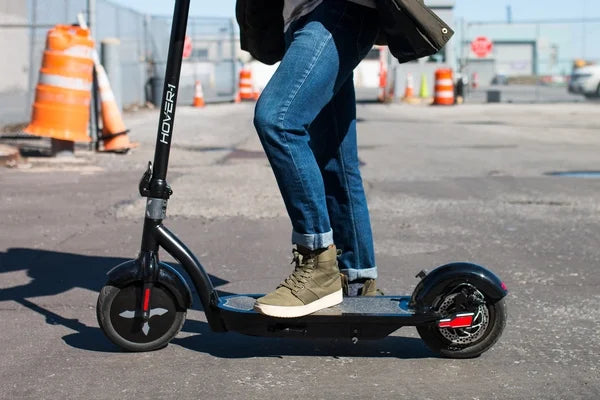 Electric Scooter, 18 mph Speed, 264 lb Max Weight, Black Y582014