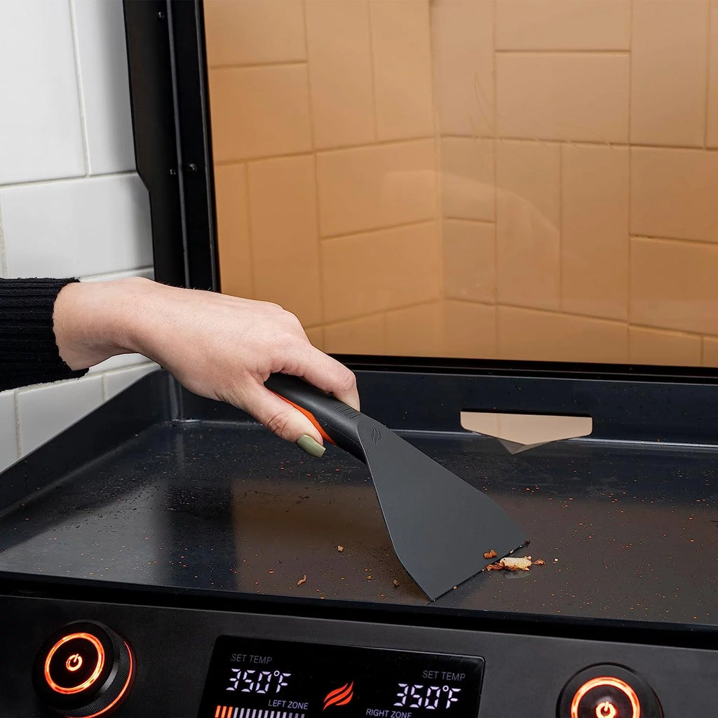 22 Inch Electric Griddle Nonstick with Lid, Tabletop with Accessories and Gloves A1332